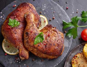 Grilled BBQ Chicken Legs