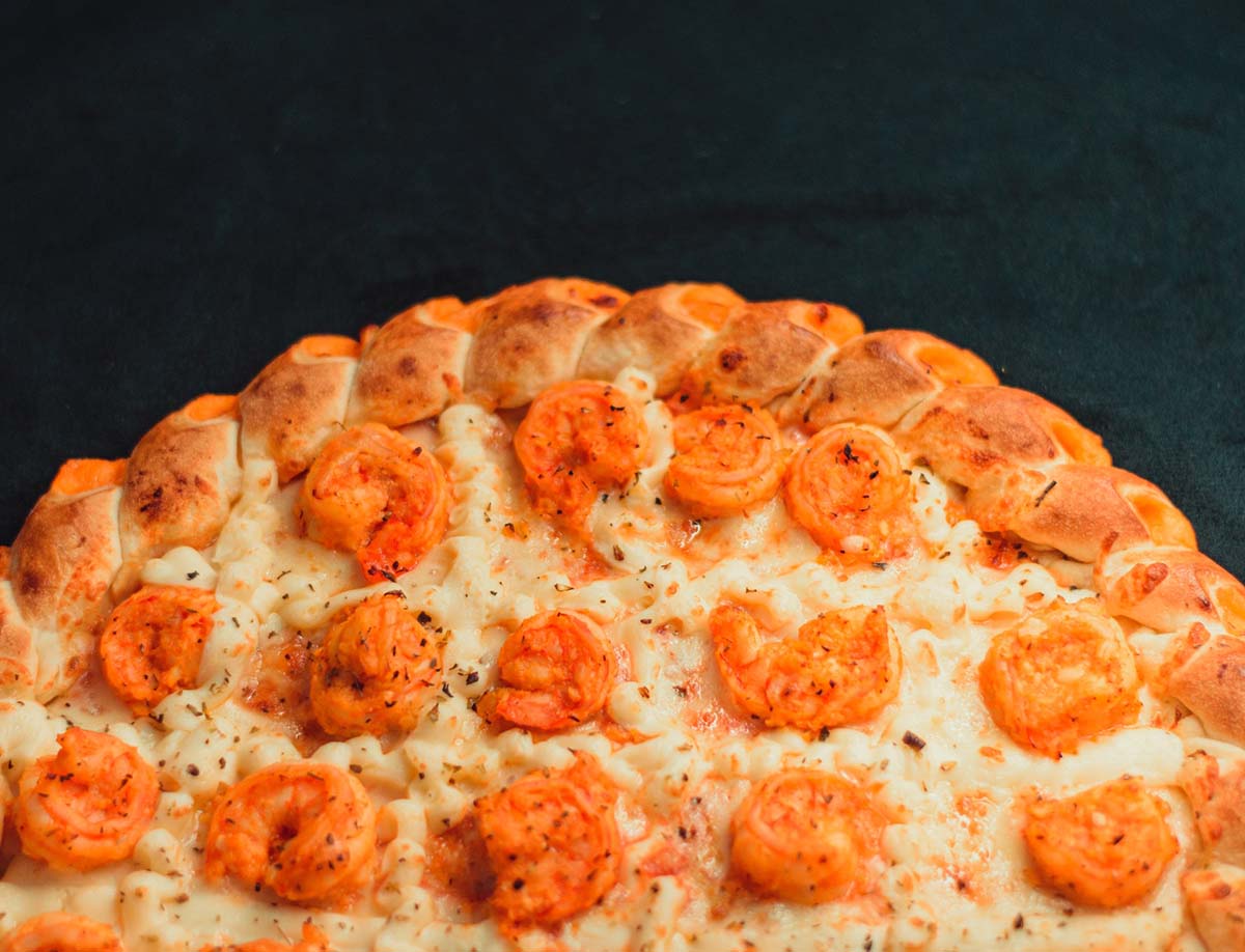 Shrimp Pizza Recipe - A Delicious Seafood Delight - Brownie Burg